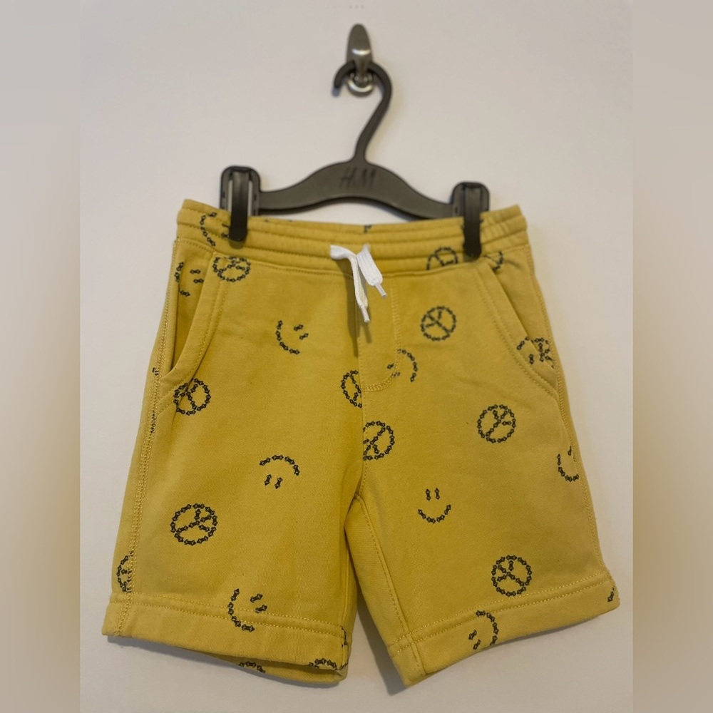 Old Navy Kids Yellow Smiley Face Shorts